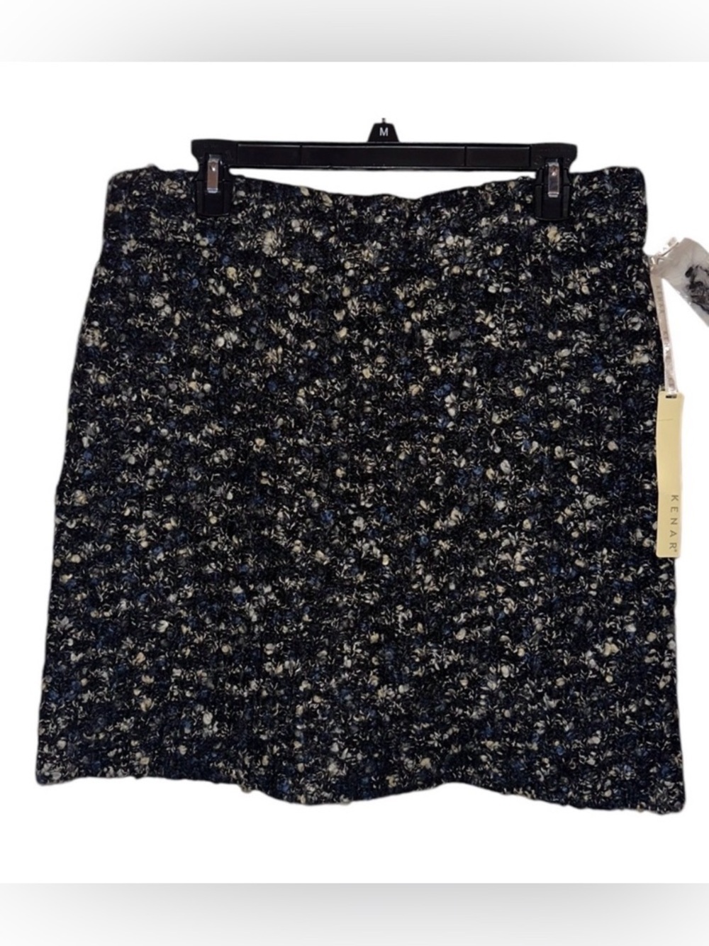 KENAR | Women’s Wool Alpaca Mohair Mini Pencil Skirt - Size L - NWOT